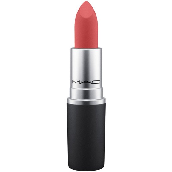 MAC Powder Kiss Lipstick - Stay Curious (muted pinky red)