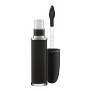 أحمر شفاه MAC COSMETICS 0.17 أونصة كافيار MAC COSMETICS/RETRO MATTE LIQUID LIPCOLOR كافيار 0.17 أونصة 5 مل أسود