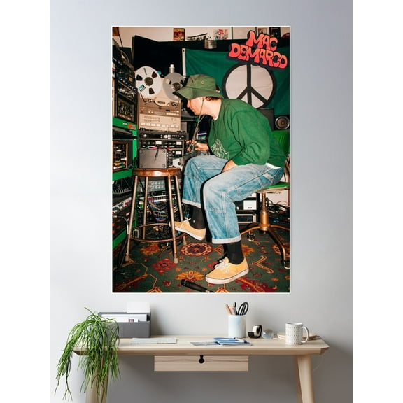 Mac'S Studio #2 Poster Wall Art, Modern Wall Decor For Living Room Bedroom, 16x24 UNFRAMED