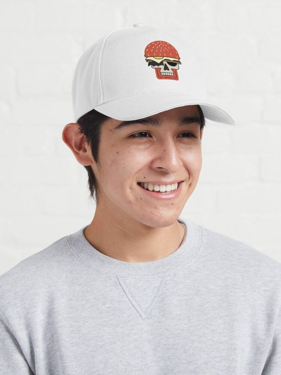 Mac Soldier Skull Baseball Cap, Military Skull Character Graphic Design, Classic Hat