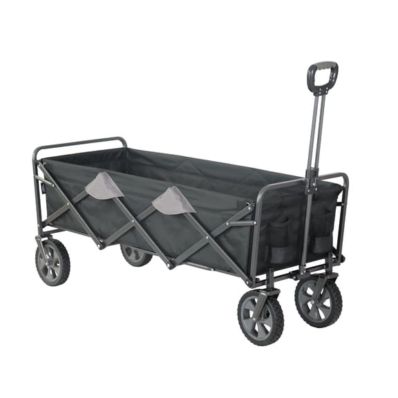 Open Box Mac Sports 52 Inch Extra Long Xtender Utility Storage Wagon, Black