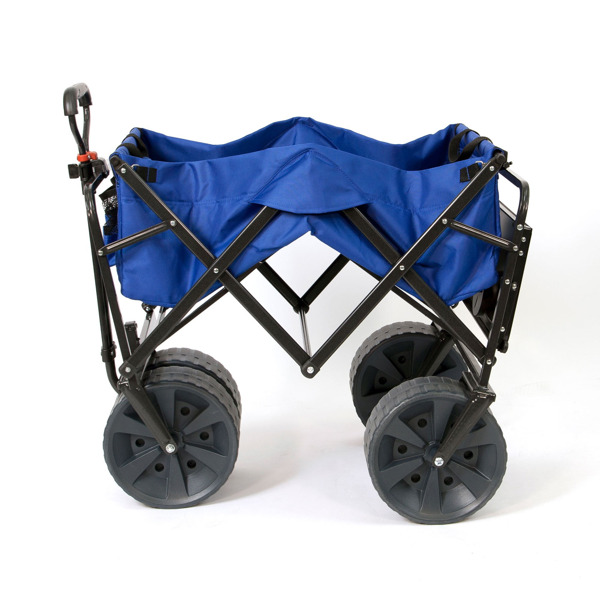 Mac Sports Collapsible Heavy Duty All Terrain Beach Utility Wagon with  Table