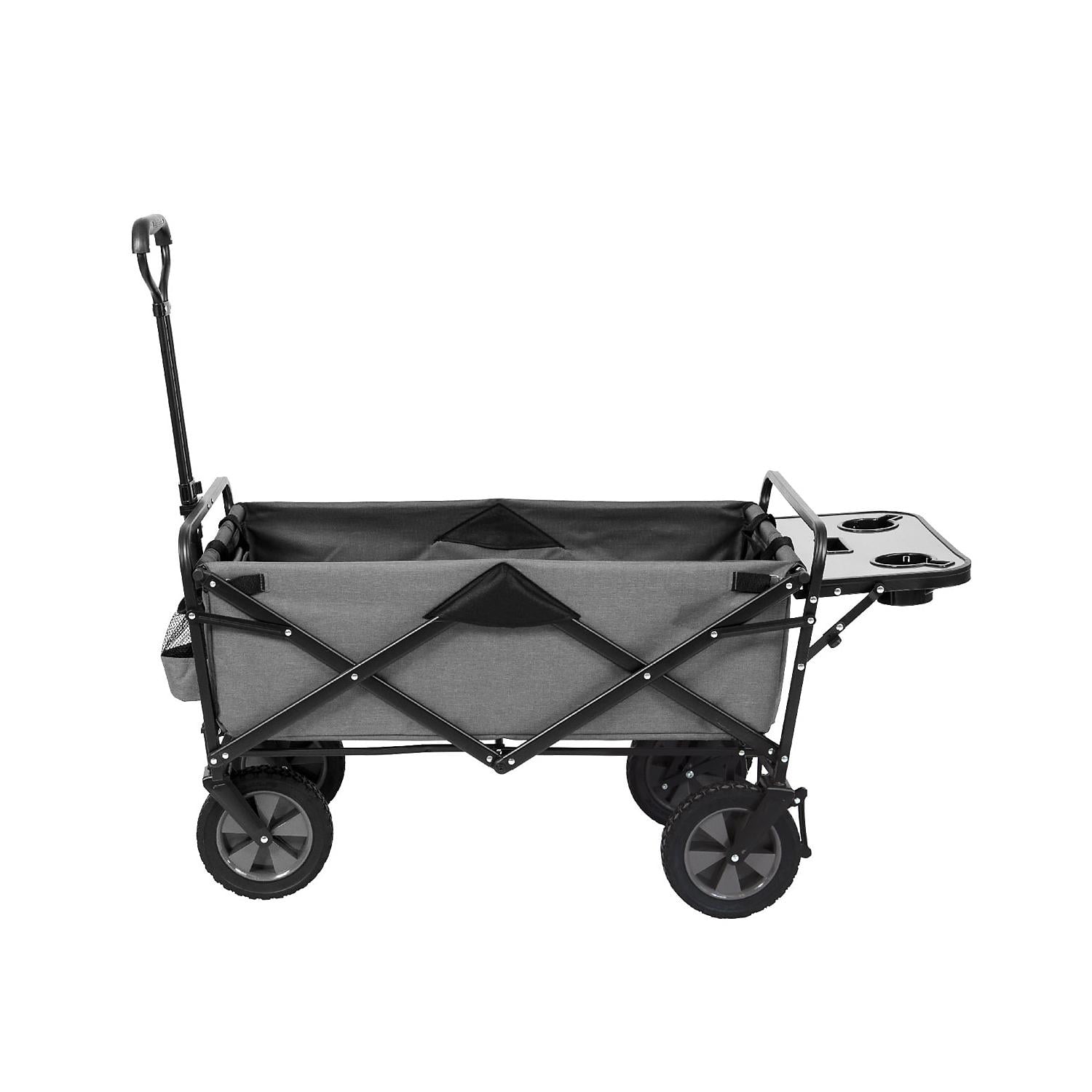 Mac Sports Collapsible Outdoor Utility Wagon with Folding Table and ...