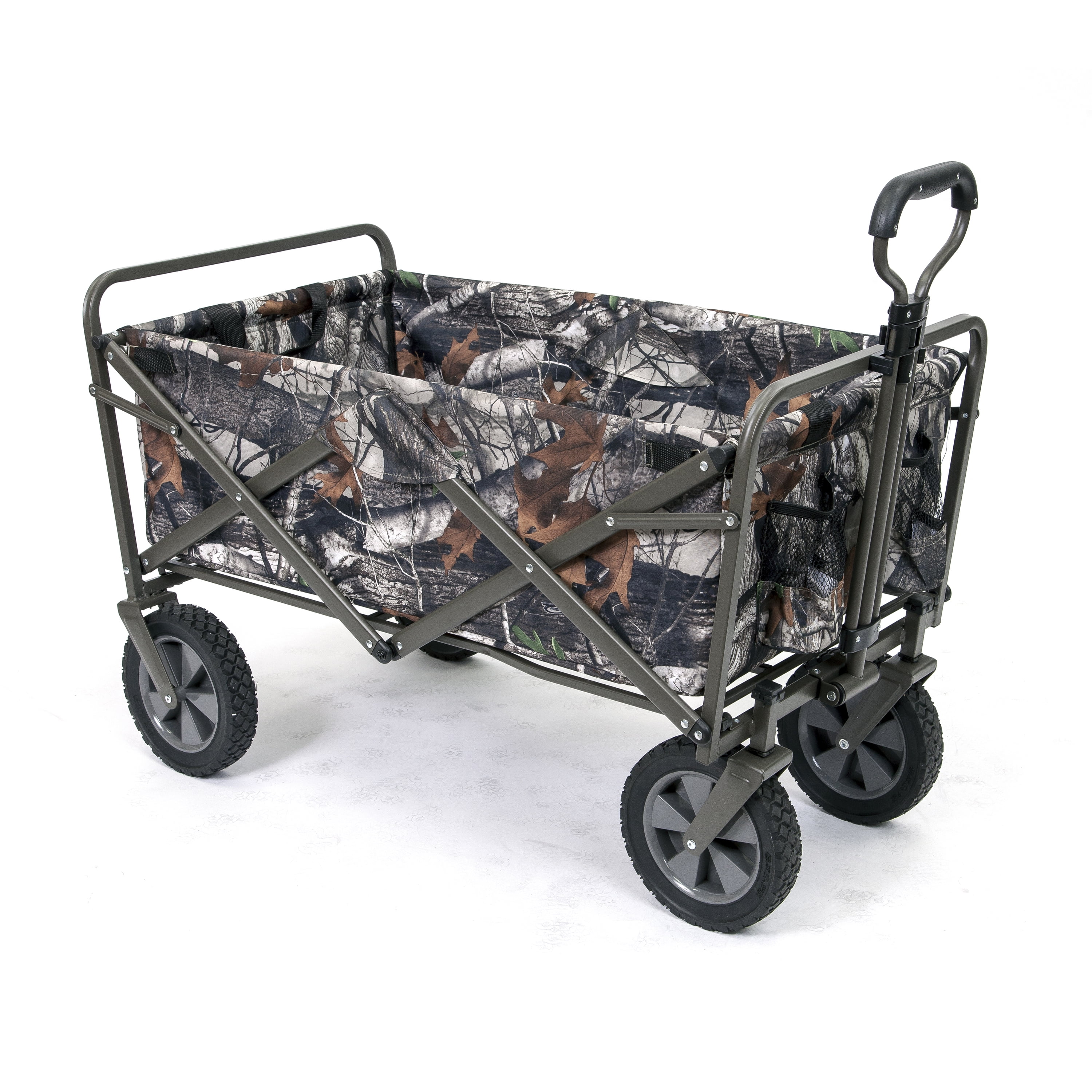 Mac Sports Heavy Duty Camo Steel Frame Folding Wagon