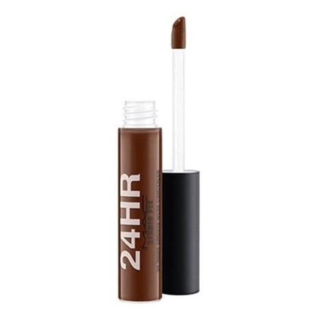 MAC COSMETICS STUDIO CONCEALER 0.23 OZ NW60 MAC COSMETICS/STUDIO FIX 24-HOUR SMOOTH WEAR CONCEALER (NW60) 0.23 OZ (7 ML) RICH ESPRESSO WITH RED UNDER FOR DEEP DARK SKIN
