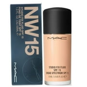 Mac Studio Fix Fluid Foundation SPF 15 NW15 1 oz