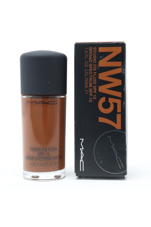 Mac Studio Fix Fluid Foundation Spf 15 NW57 1.0oz/30ml New With Box