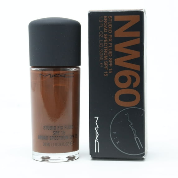 MAC COSMETICS/STUDIO FIX FLUID SPF 15 (NW60) 1.0 OZ (30 ML)