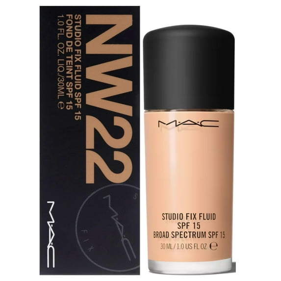 Mac Studio Fix Fluid SPF 15 Foundation NW22 1 oz