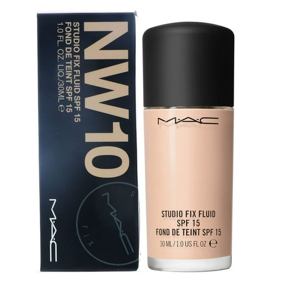 Mac Studio Fix Fluid SPF 15 NW10 Foundation 1 oz