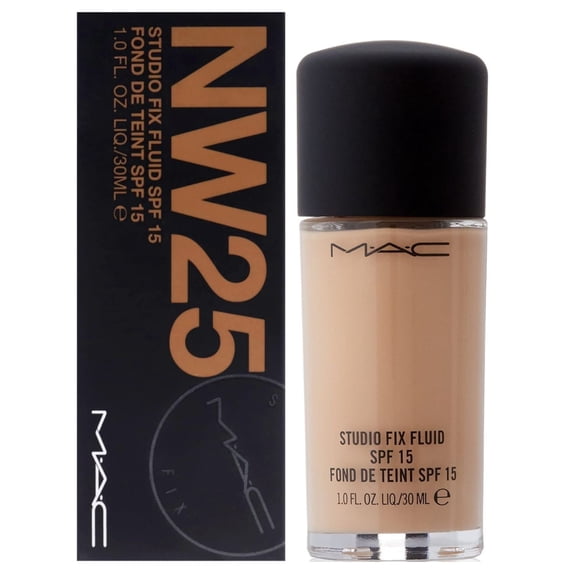 Mac Studio Fix Fluid SPF 15 NW25 Foundation 1 oz