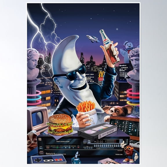 Mac|Tonight Poster Wall Art, Modern Wall Decor, 24x36 UNFRAMED