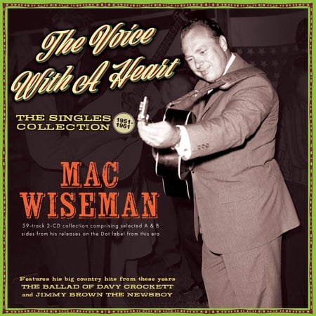 Mac Wiseman - The Voice With A Heart: The Singles Collection 1951-61 - Music & Performance - CD