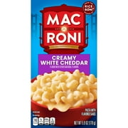 Mac a Roni Pasta Mix Creamy White Cheddar (5.9 oz Box), Single Pack