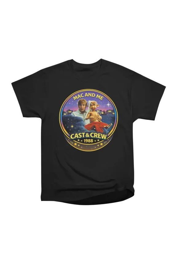 Mac and Me 1988 Cast Crew Crew Shirt T-Shirt Tee Gift For Him Merch For Her Apparel For Fr