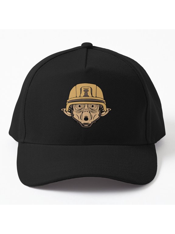 Mac and Me Soldier Baseball Cap, Sci-Fi Military Character Graphic Design, Classic Hat