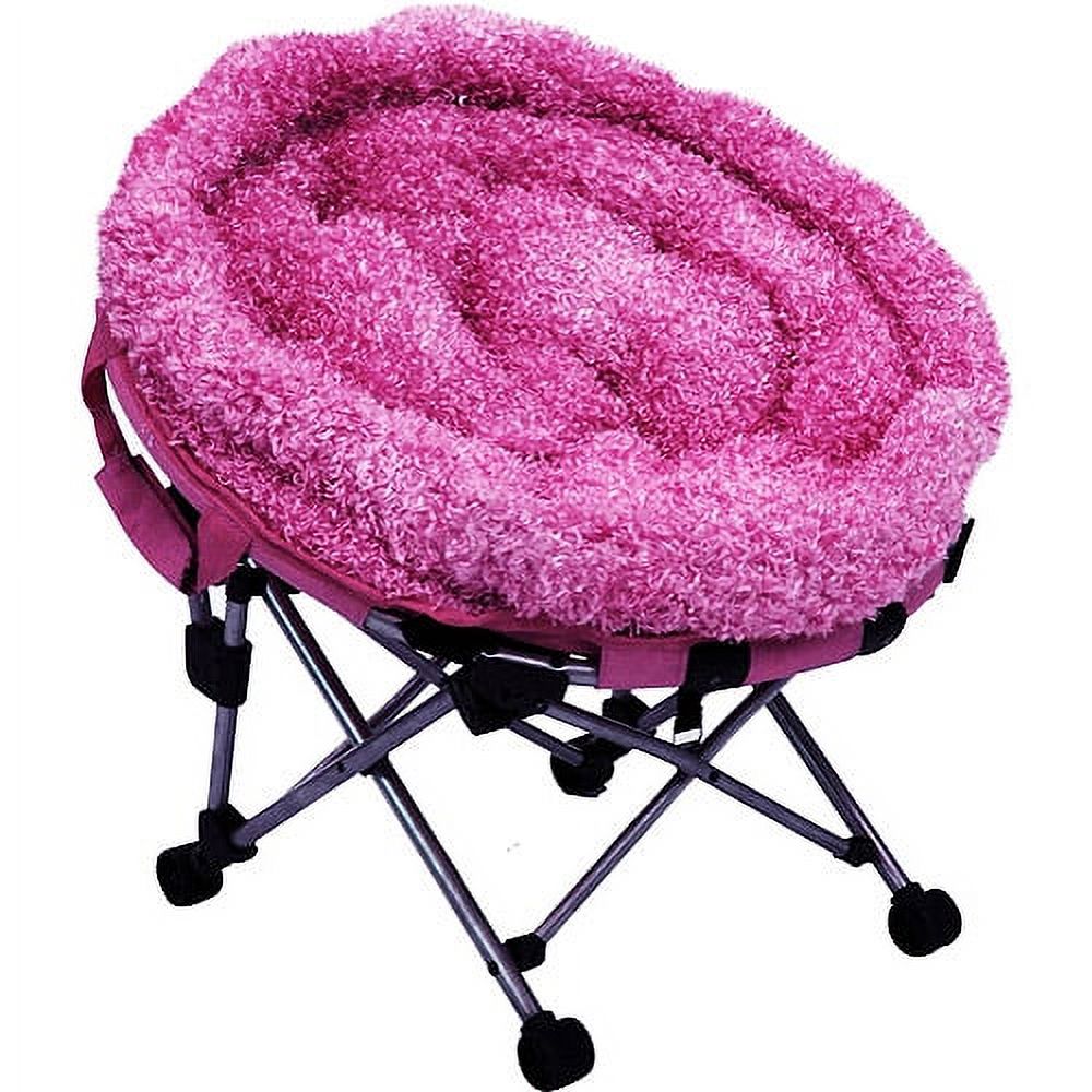 Mac at Home Junior Moon Chair, Pink Poodle