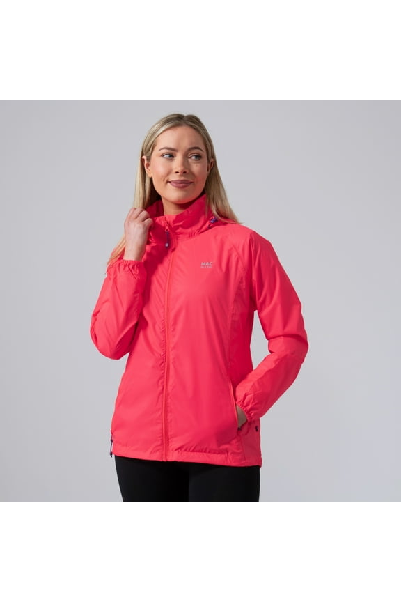 - Origin II - Waterproof Packable Jacket for Men & Women - Neon Watermelon - S