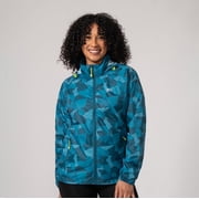 Mac in a Sac - Origin II - Waterproof Packable Jacket for Men & Women - Teal Camo - XL