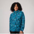 thumbnail image 1 of Mac in a Sac - Origin II - Waterproof Packable Jacket for Men & Women - Teal Camo - XXL, 1 of 12