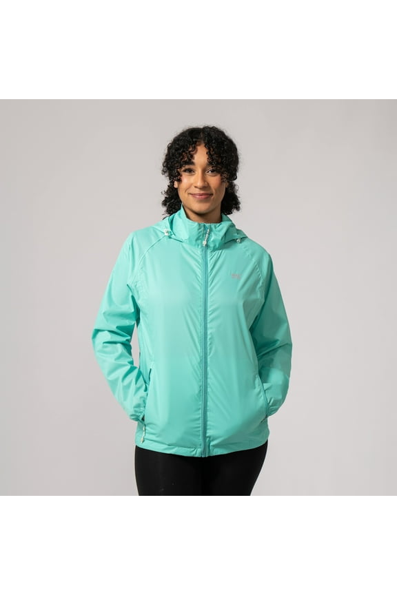 - Origin II - Waterproof Packable Jacket for Men & Women - Tiffany - XXS