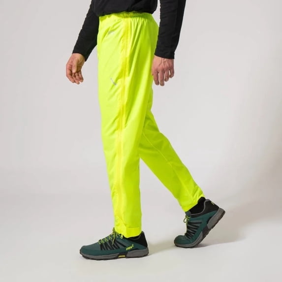 Mac in a Sac - Origin II - Packable Waterproof Full Zip Overtrousers for Men & Women - Lightweight and Breathable Rain Trousers That Packs into its own Bag - Black - M