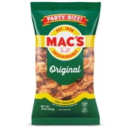 Mac's Chicharrones Original Pork Cracklins, 10 oz Bag