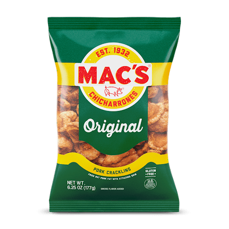 Mac's Original Pork Cracklins, 6.25 Oz.