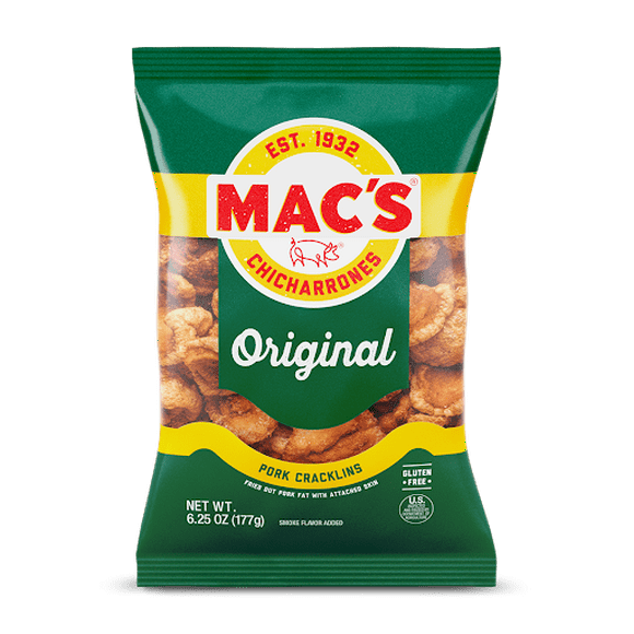 Mac's Original Pork Cracklins, 6.25 Oz.