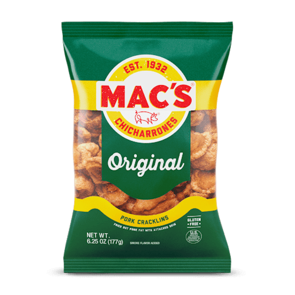 Mac's Original Pork Cracklins, 6.25 Oz.