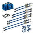 thumbnail image 1 of Mac's Tie-Downs Grab & Go 1" Strap Pack with 1 Large Bag - Blue, 1 of 5