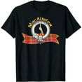 thumbnail image 1 of MacAlister Clan Tartan Crest Motto T-Shirt, 1 of 5
