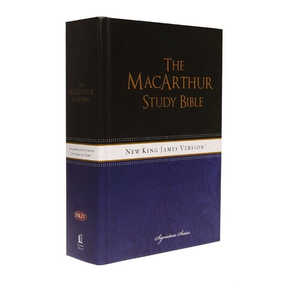 MacArthur Study Bible-NKJV-Large Print, (Hardcover)