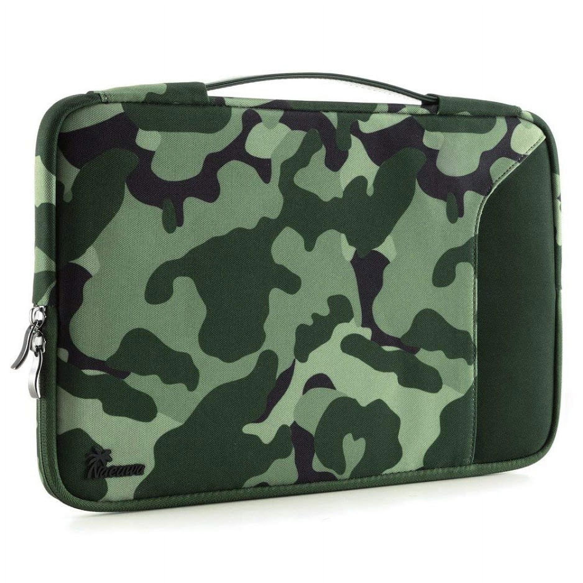 MacBook Air 13 Inch Case 2018 Release A1932, Nacuwa 360° Protective Sleeve for 2018 MacBook Air 13-inch |13 inch MacBook Pro A1989 A1706 A1708 - Shockproof,Spill-Resistant Handbag Case(Camouflage) - image 1 of 7