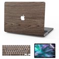 thumbnail image 1 of Belka Adult Wood 13" MacBook Air Laptop Case with Keyboard Cover, Brown, 1 of 8