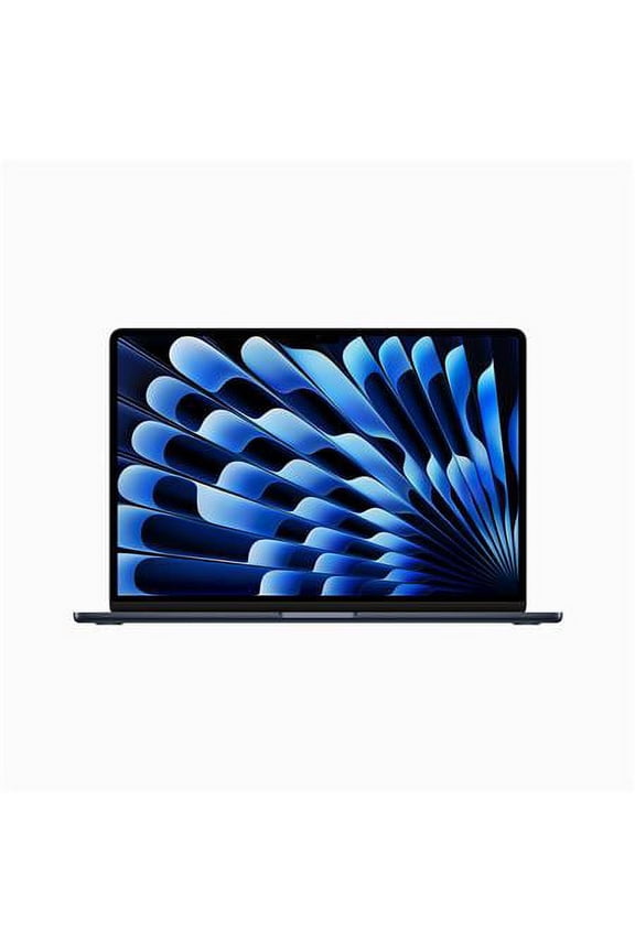MacBook Air 15.3" with Liquid Retina Display, M2 Chip with 8-Core CPU and 10-Core GPU, 24GB Memory, 1TB SSD, 70W USB-C Power Adapter, Midnight, Mid 2023