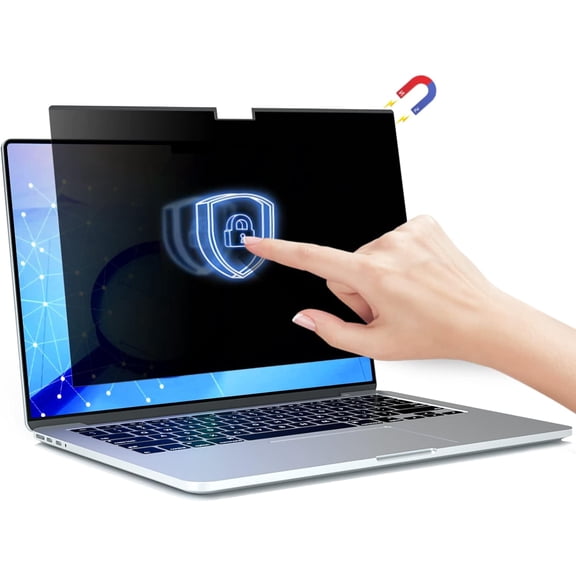 MacBook Pro 14 inch Privacy Screen, Magnetic Privacy Screen for Macbook Pro 14 inch 2021~2026 (M1, M2, M3, M4, M5, Pro, Max), Removable Anti-Peeping,Anti Blue Light,Anti Glare Screen Protector