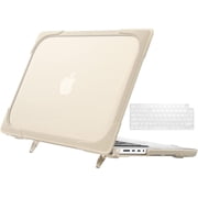 MacBook Pro 16 Inch Case 2023 2021 2022 A2780 A2485 M2 M1 Pro/Max & Retina & Touch ID, Plastic Hard Shell with Kickstand & Keyboard Cover Skin