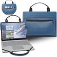 thumbnail image 1 of MacBook Pro 16 inch 2021 Release Laptop Sleeve, Bige Laptop Protective Case for MacBook Pro 16 inch 2021, Laptop Sleeves, Waterproof Leather Protective Cover with Handle for HP, LG(Blue), 1 of 9