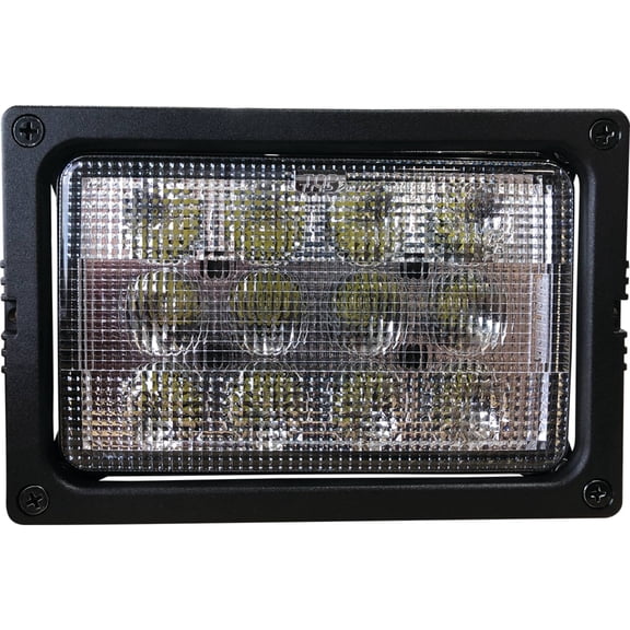 MacDon John Deere 4x6 LED Hi/Lo Headlight Compatible with M100 M105 M150 M155 M200 M205 9350 W110 W150 W155 Windrower 60W 3500 Lumens Spot Flood Plug Play AFH208686