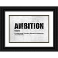 thumbnail image 1 of MacDowell, Jamie 24x17 Black Ornate Wood Framed with Double Matting Museum Art Print Titled - Ambition, 1 of 4
