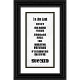 thumbnail image 1 of MacDowell, Jamie 9x14 Black Ornate Wood Framed with Double Matting Museum Art Print Titled - To Do List, 1 of 4