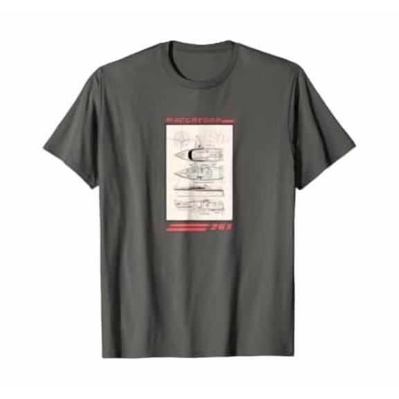 MacGregor 26X Sailboat Line Drawing T-Shirt
