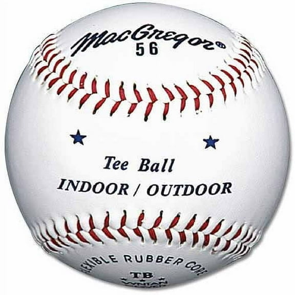 MacGregor #56 Official Tee Ball White