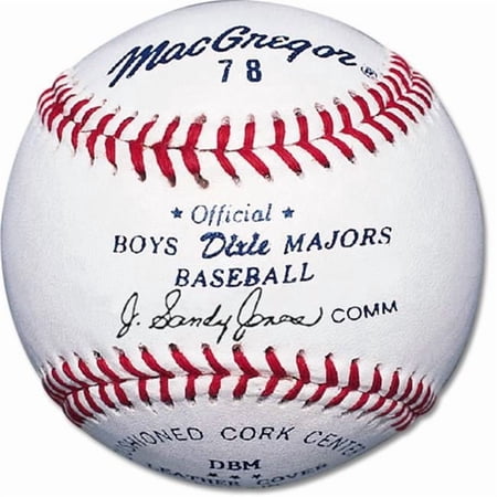 MacGregor #78 Dixie Youth League Baseball, Single Ball