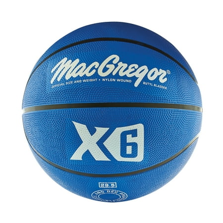 MacGregor® Blue Indoor/Outdoor Basketball - Official Size (29.5")