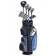 thumbnail image 1 of MacGregor Golf DCT3000 Premium Mens +1 inch Golf Clubs Set, Graphite/Steel, Stiff Flex, Right Hand, Cart Bag, 1 of 6