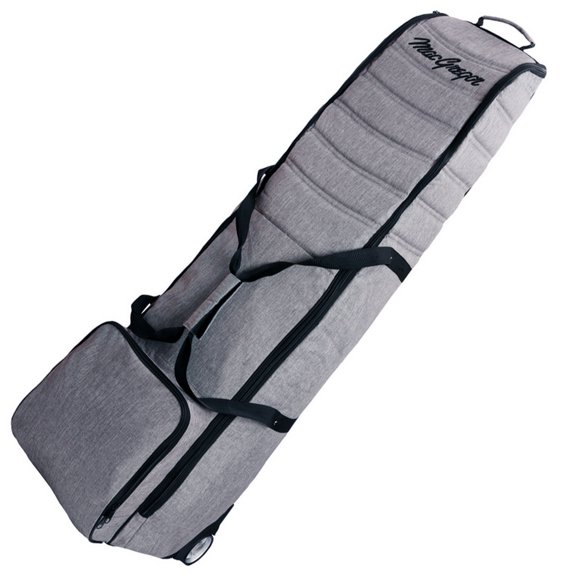 MacGregor Golf Deluxe Padded Travel Cover with Wheels, Heather Grey
