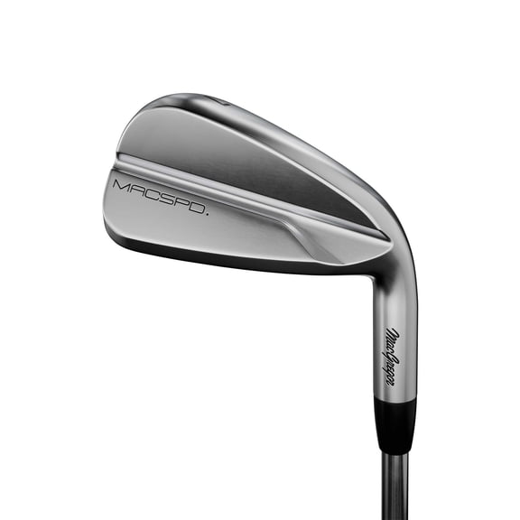 MacGregor Golf MACSPD Golf Iron Clubs Set, Chrome Satin GW Mens Right Hand Stiff