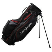 MacGregor Golf Response Stand Bag, 9" Top, 6-Way Divider, Black/Red, 5 lbs